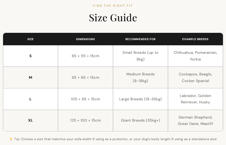 Size guide