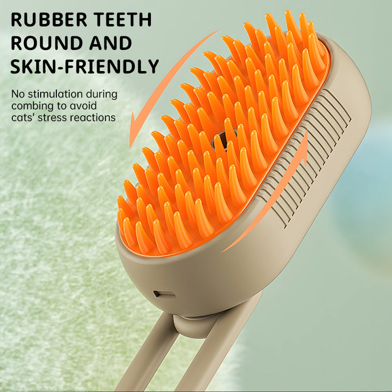 Electric Pet Bath & Massage Brush – Gentle Cleaning Tool