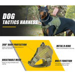 Tactical Dog Harness – Heavy Duty Control Harness