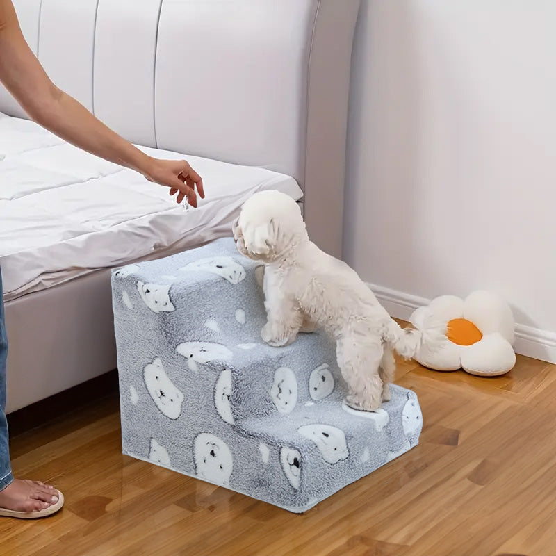 Safety Dog Stairs – Bear & Bone Print