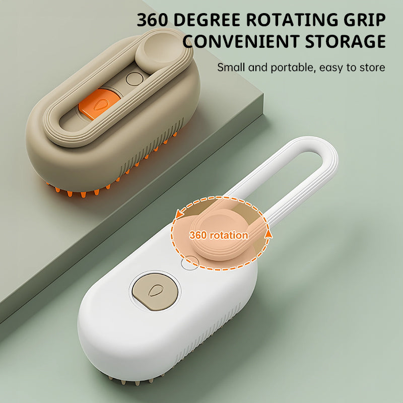 Electric Pet Bath & Massage Brush – Gentle Cleaning Tool