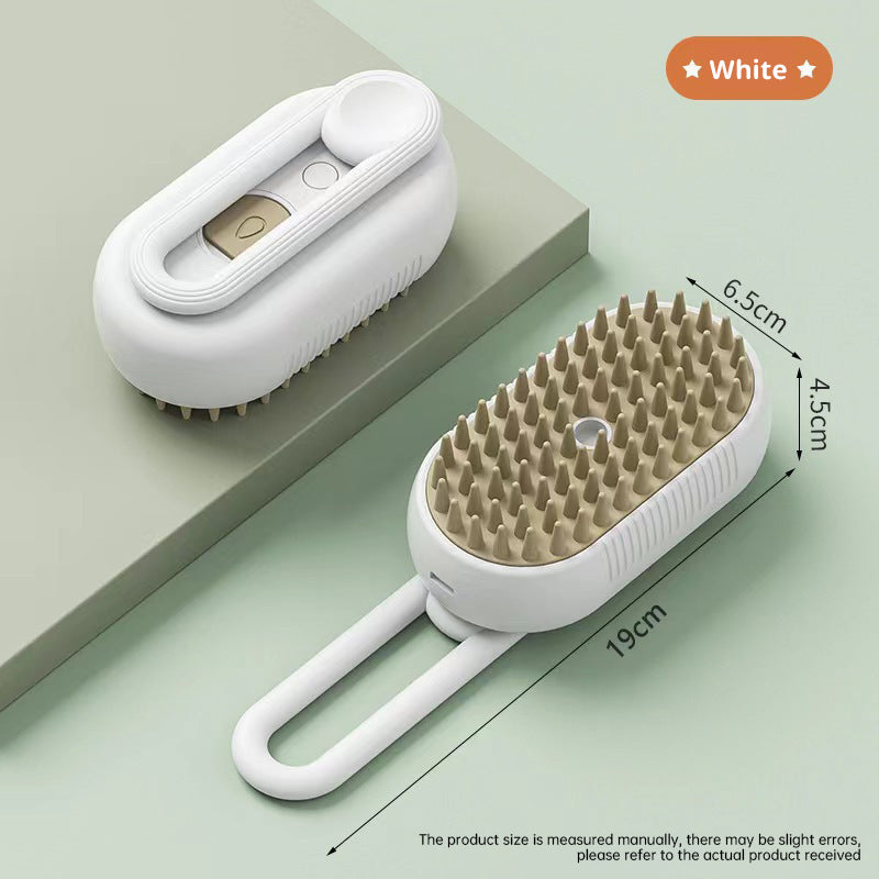 Electric Pet Bath & Massage Brush – Gentle Cleaning Tool
