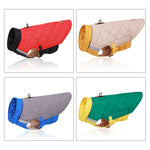 Reflective Quilted Dog Coat – Winter Warmth