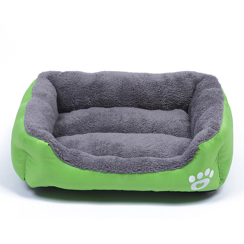 Waterproof Fleece Dog Bed – Soft Cushion