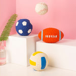 Latex Sports Ball Dog Toy – Textured Chew Ball