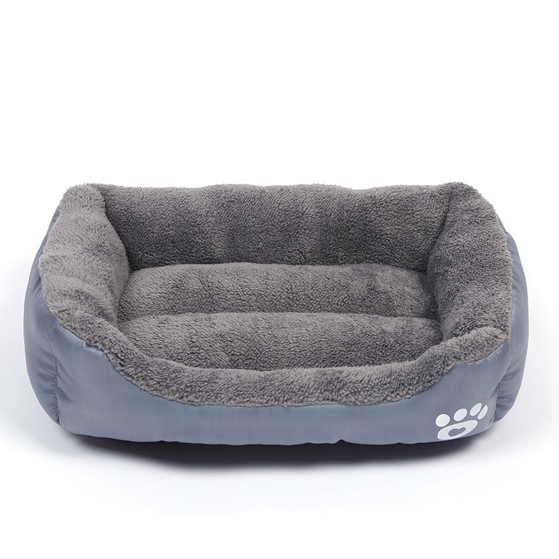 Waterproof Fleece Dog Bed – Soft Cushion