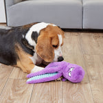 Plush Octopus Dog Toy – Squeaky Chew Toy