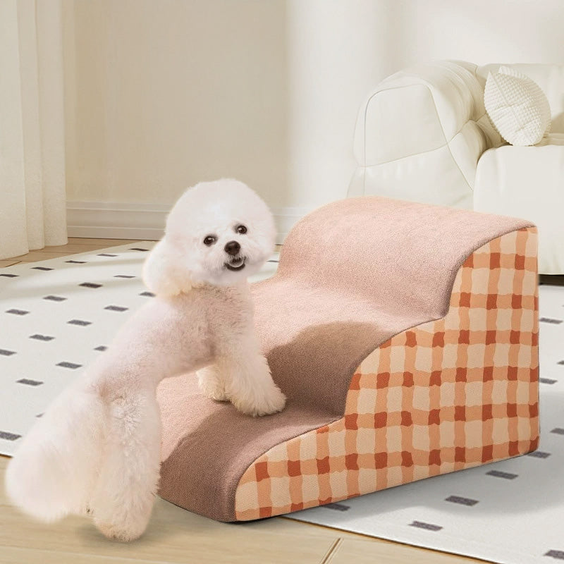 Soft Support Dog Stairs – Foam Steps