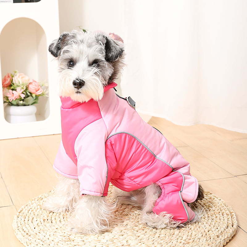 Camouflage Dog Jumpsuit – Reflective Trim