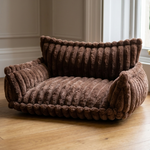 Orthopaedic Dog Sofa Bed – Ribbed Cushion
