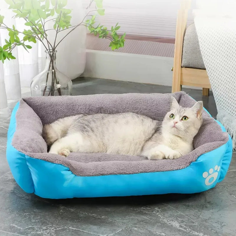 Waterproof Fleece Dog Bed – Soft Cushion