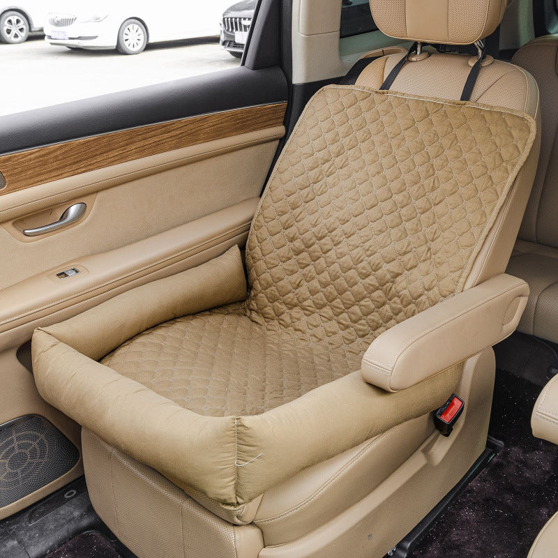 Waterproof Dog Car Seat Cover – Quilted Padding