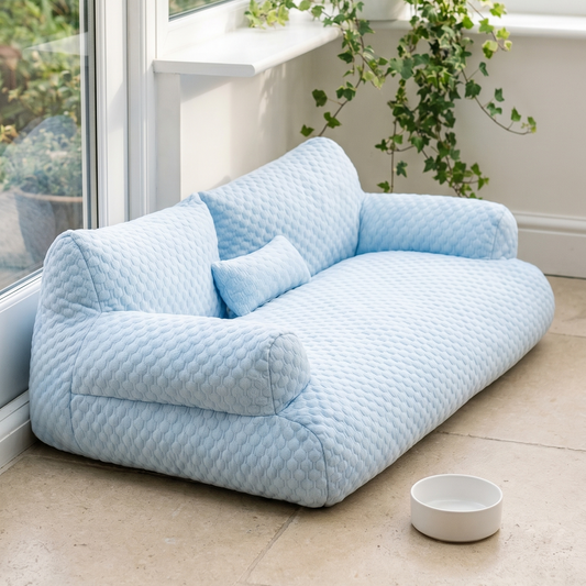 Cooling Dog Sofa Bed – Breathable Cushion