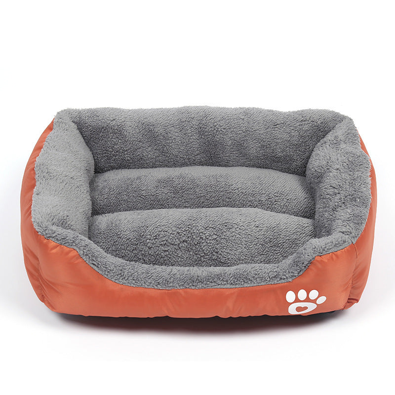 Waterproof Fleece Dog Bed – Soft Cushion