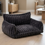 Orthopaedic Dog Sofa Bed – Ribbed Cushion