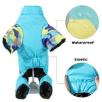 Camouflage Dog Jumpsuit – Reflective Trim