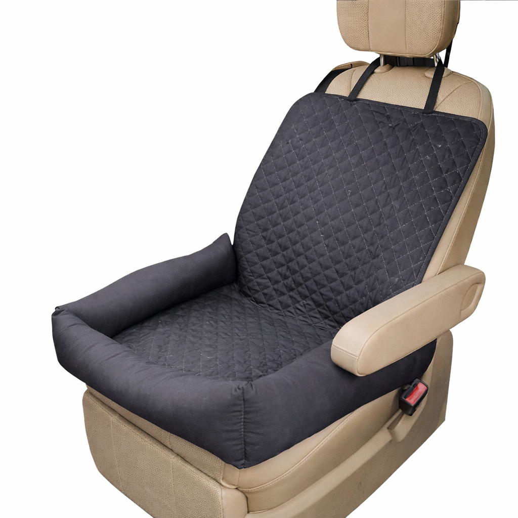 Waterproof Dog Car Seat Cover – Quilted Padding