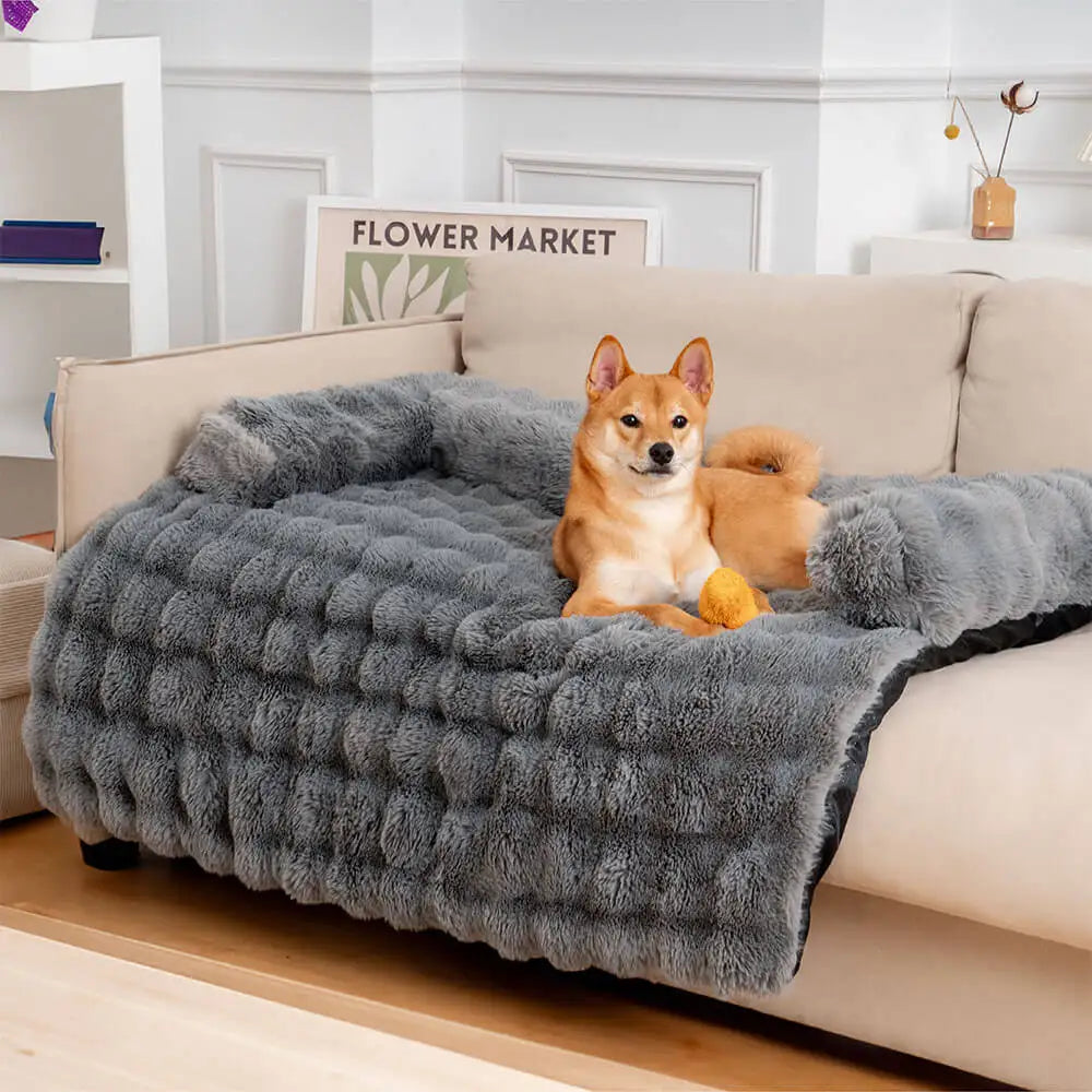 Calming Dog Sofa Bed – Plush Lounger