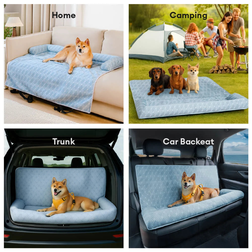 Cooling Dog Travel Bed – Breathable Mat