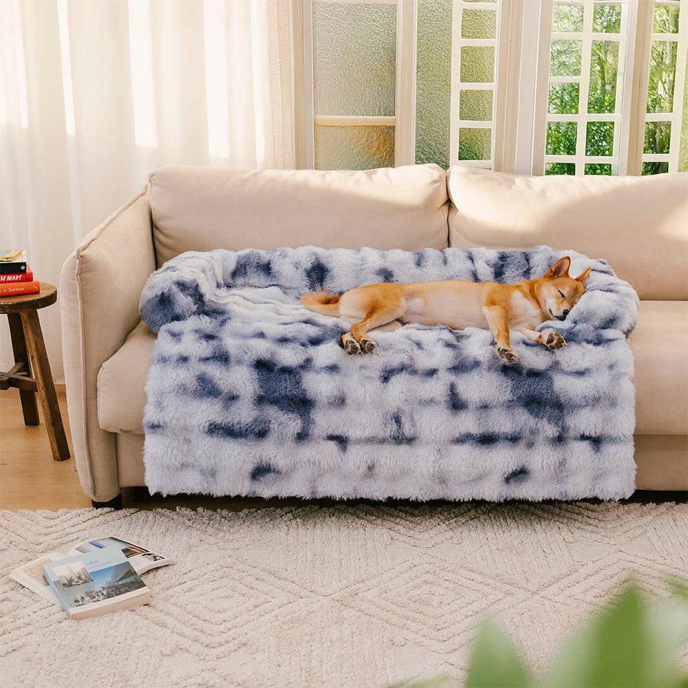 Calming Dog Sofa Bed – Plush Lounger