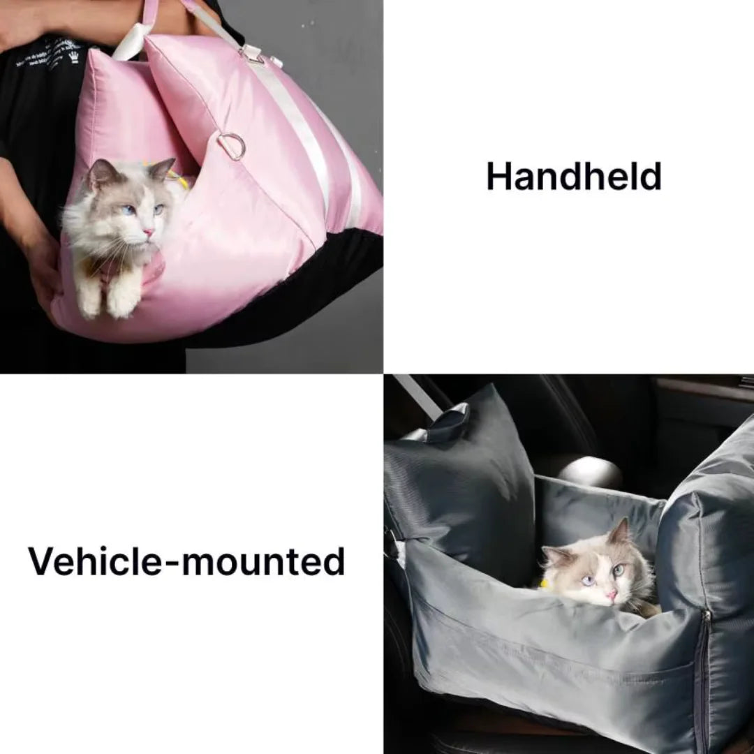 Luxury Waterproof Dog Car Seat – Travel Carrier