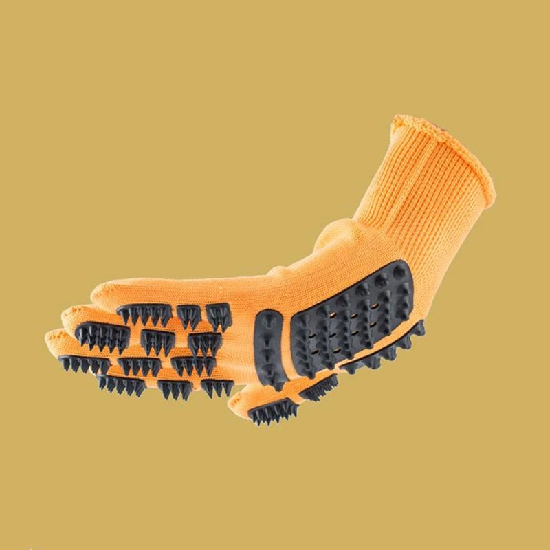 Deshedding Pet Grooming Glove – Gentle Fur Remover