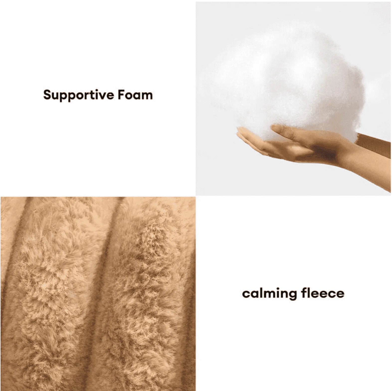 Orthopaedic Dog Sofa Bed – Ribbed Cushion