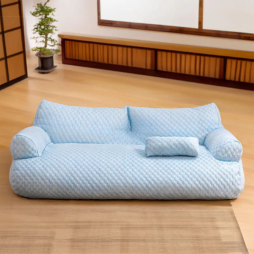 Cooling Dog Sofa Bed – Breathable Cushion