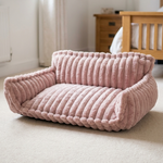 Orthopaedic Dog Sofa Bed – Ribbed Cushion