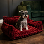 Orthopaedic Dog Sofa Bed – Ribbed Cushion