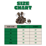 Plaid Dog Dress – Matching Lead