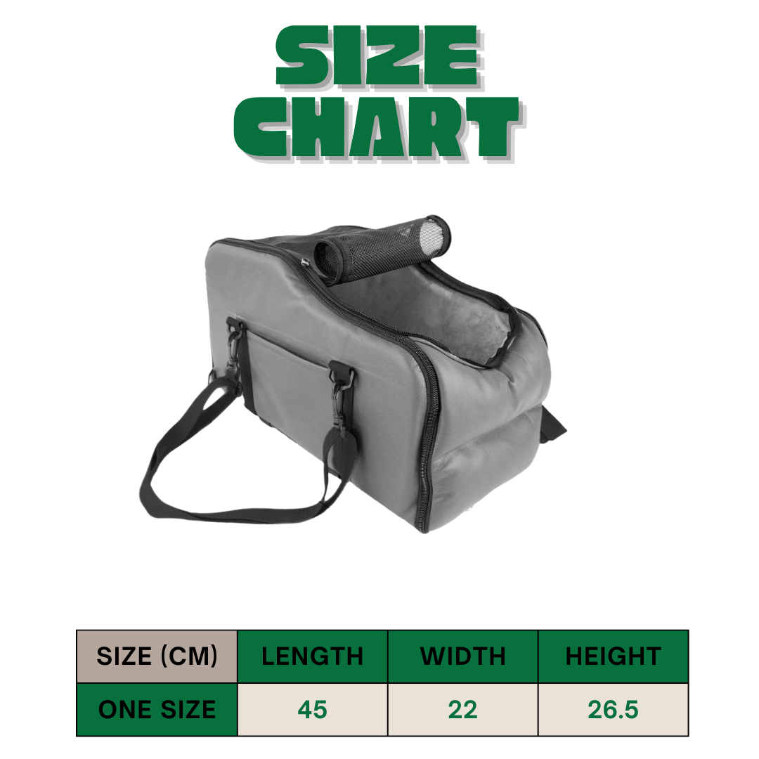 Centre Console Dog Car Seat – Portable Travel Carrier