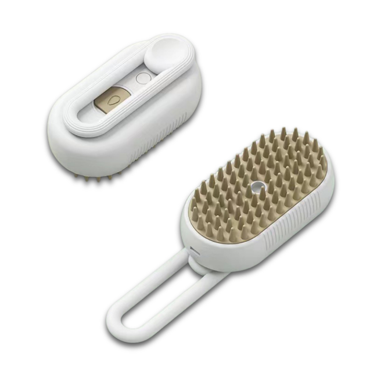 Electric Pet Bath & Massage Brush – Gentle Cleaning Tool