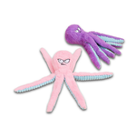 Plush Octopus Dog Toy – Squeaky Chew Toy