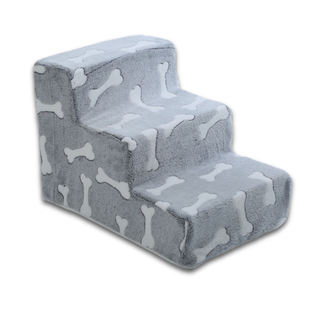 Safety Dog Stairs – Bear & Bone Print