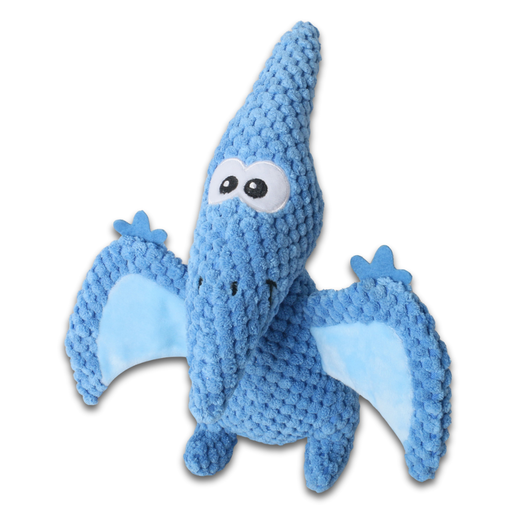 Plush Pterosaur Dog Toy – Squeaky Chew Toy
