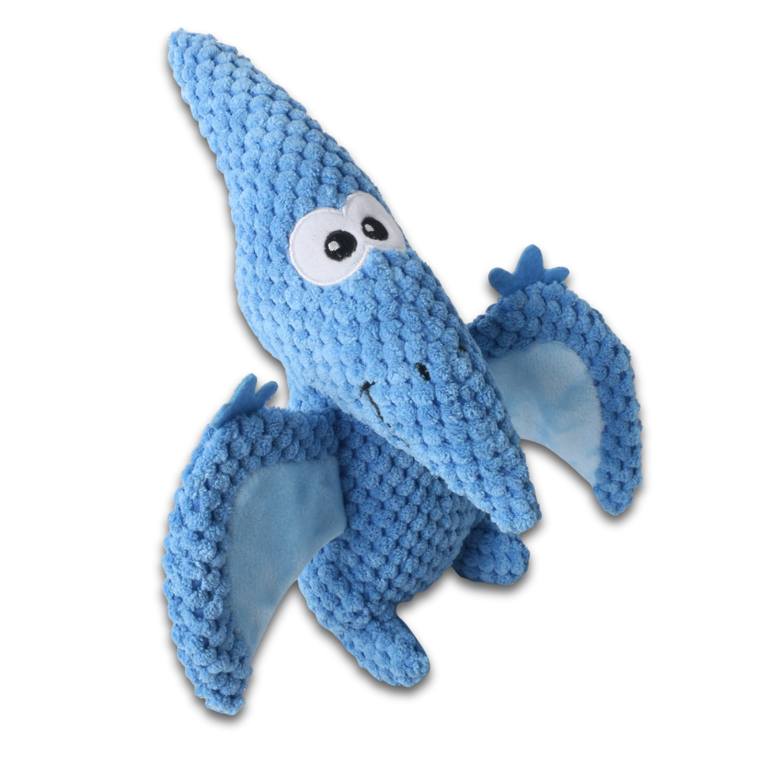 Plush Pterosaur Dog Toy – Squeaky Chew Toy
