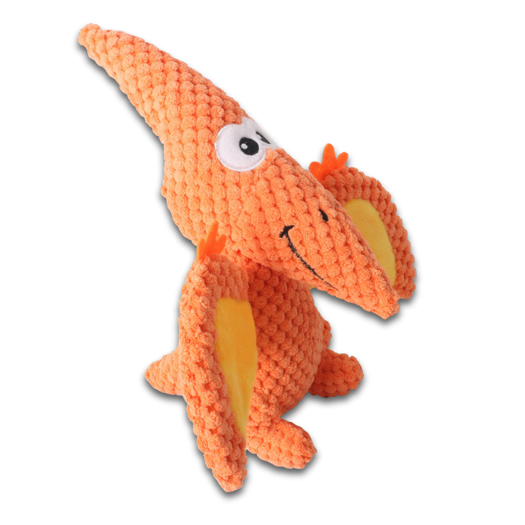 Plush Pterosaur Dog Toy – Squeaky Chew Toy