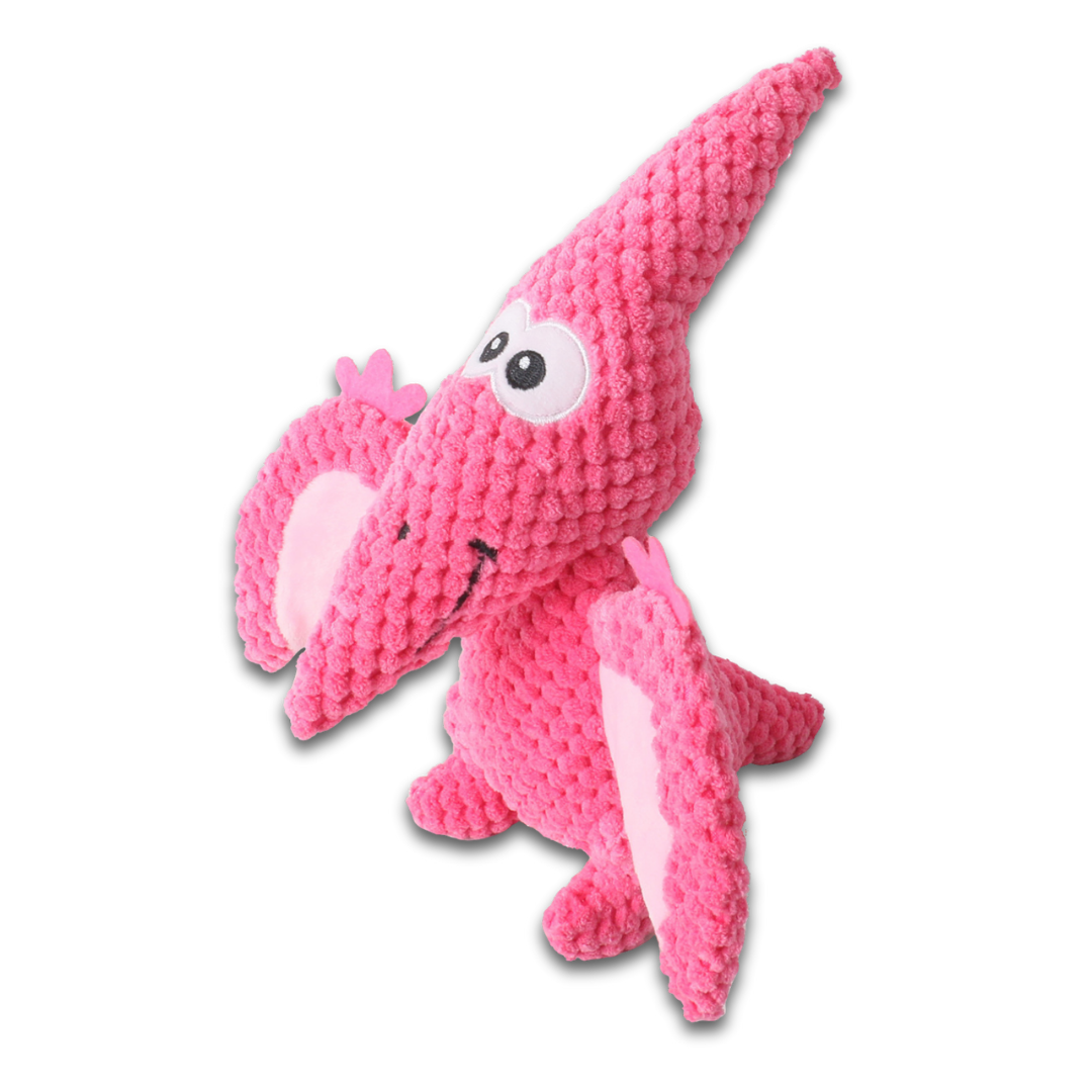Plush Pterosaur Dog Toy – Squeaky Chew Toy