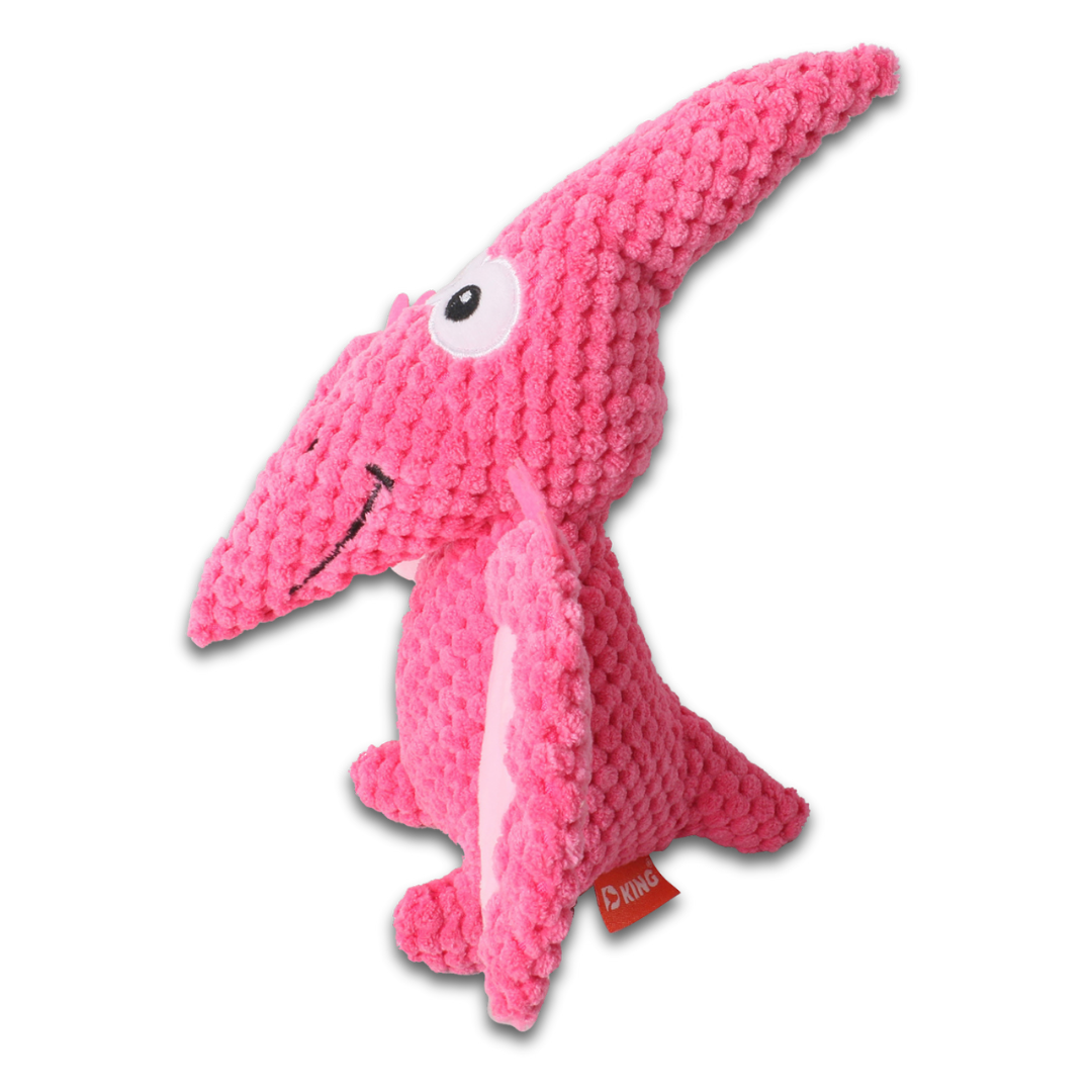 Plush Pterosaur Dog Toy – Squeaky Chew Toy