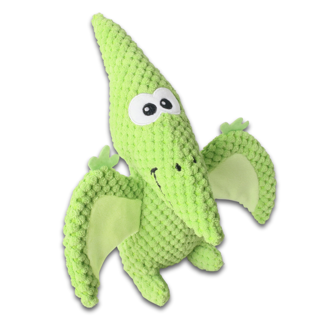 Plush Pterosaur Dog Toy – Squeaky Chew Toy
