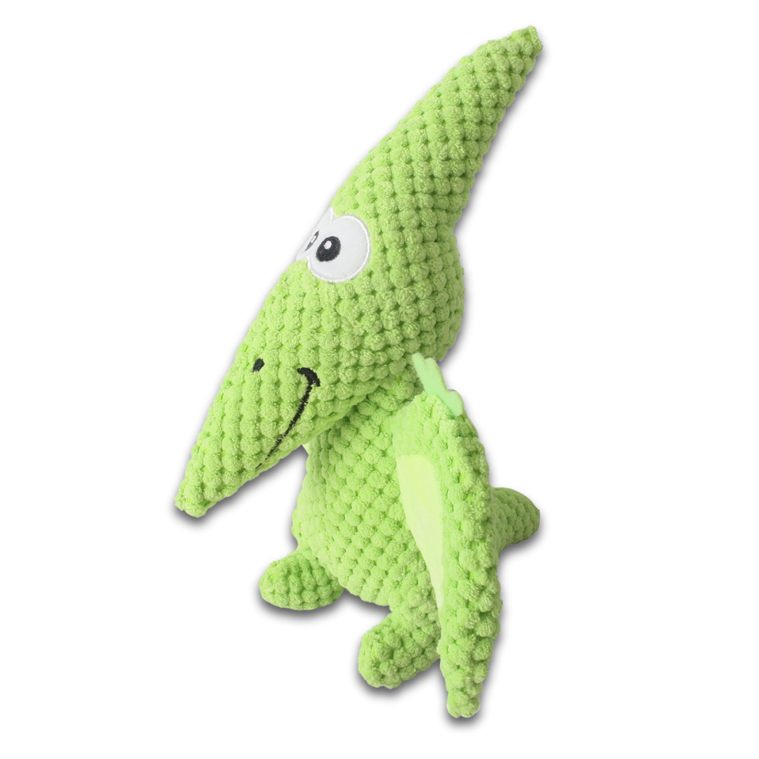 Plush Pterosaur Dog Toy – Squeaky Chew Toy