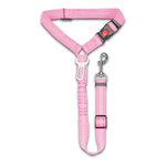 3-In-1 Dog Car Seat Belt – Shock Absorbing Safety Lead