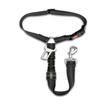 3-In-1 Dog Car Seat Belt – Shock Absorbing Safety Lead