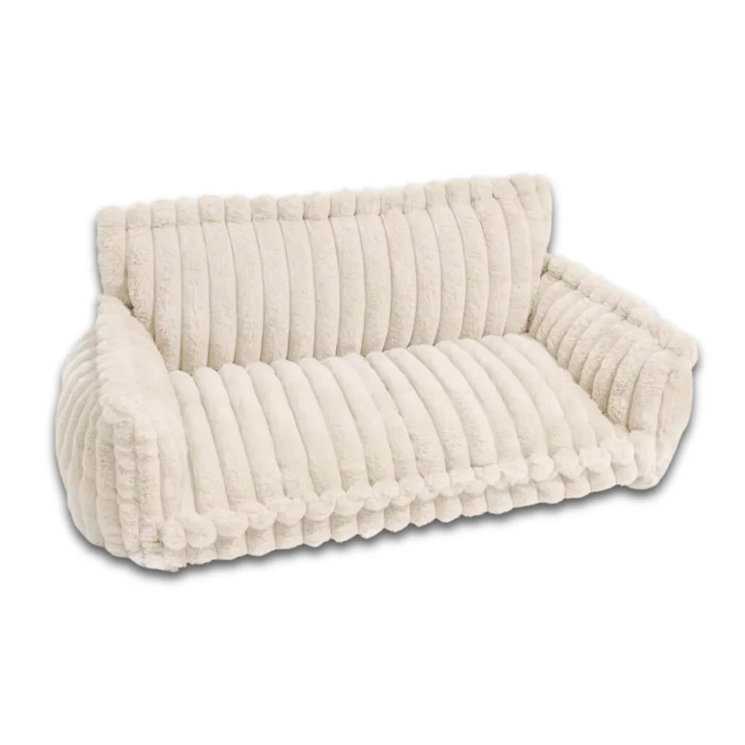 Orthopaedic Dog Sofa Bed – Ribbed Cushion