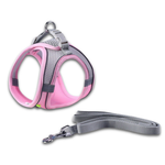 Reflective Mesh Dog Harness & Lead Set – Breathable Walking Harness