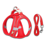 Reflective Mesh Dog Harness & Lead Set – Breathable Walking Harness
