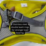 Reflective Mesh Dog Harness & Lead Set – Breathable Walking Harness