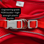 Reflective Mesh Dog Harness & Lead Set – Breathable Walking Harness