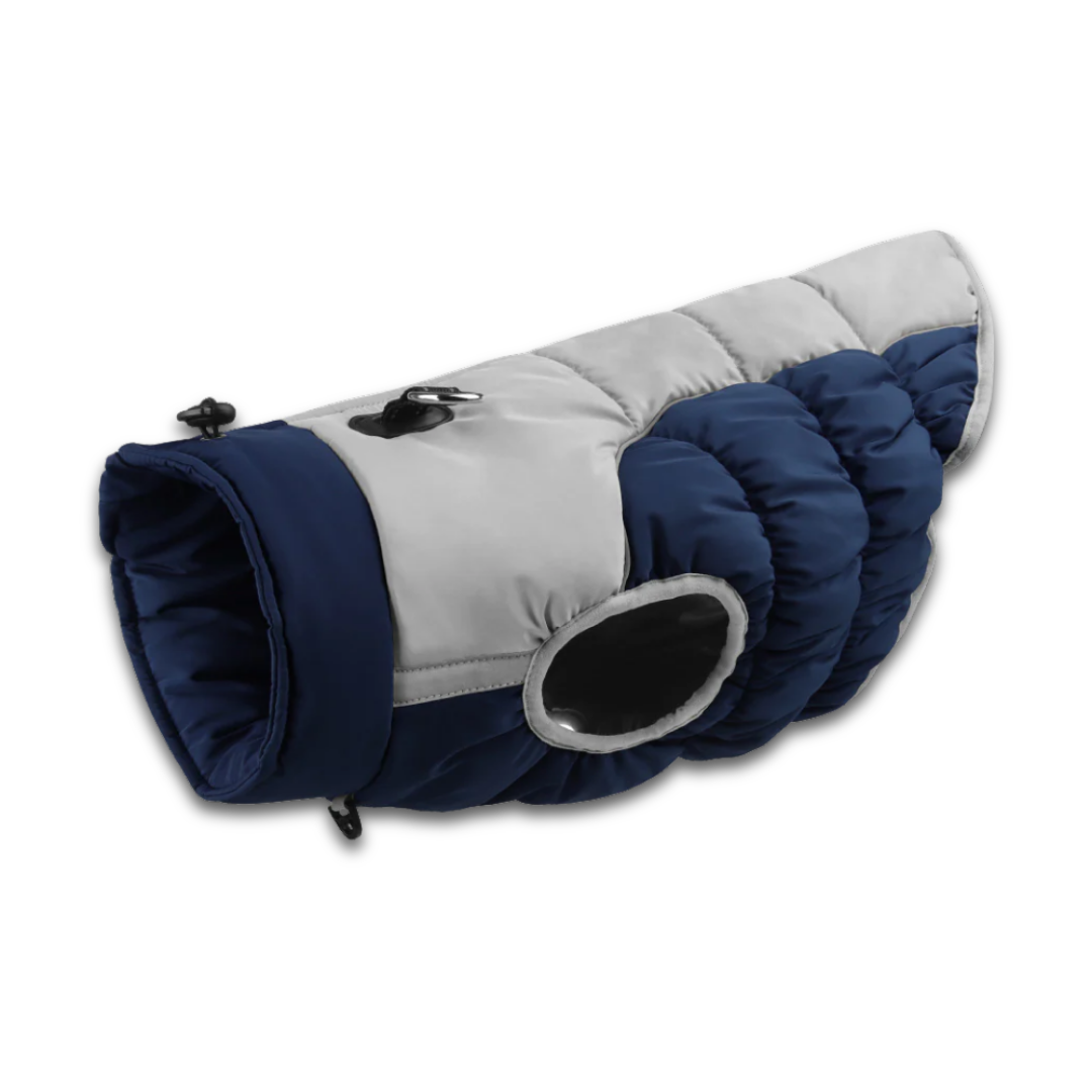 Reflective Winter Dog Puffer Coat – Insulated Warmth